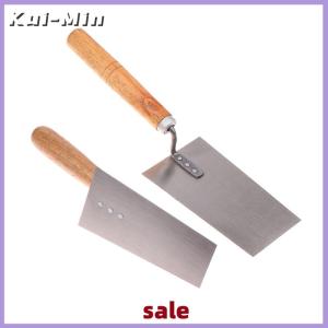 Kui-Min 1PCS Cement Float Margin Trowel Bucket Manganese Steel Putty Knife Brick Gauging Wall Plastering Knife Hand Tool