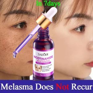 Esensi Retinol Pencerah Wajah SADOER Atasi Flek Hitam Melasma dan Noda Gelap Perawatan Kulit 30ml