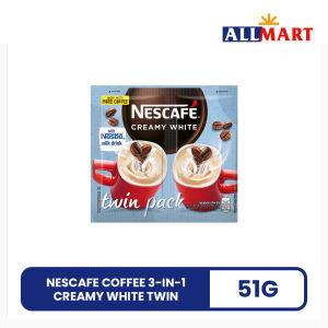 Nescafe Coffee 3-In-1 Creamy White Twin 51g - AllMart Online Grocery