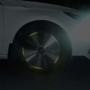 Reflective Wheel Rim Stickers for Car Motorcycle Bicycle Night Safety Decorative Strips 20 Pieces
