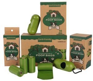 Biodegradable Poop Bag For Dogs Or Cats Extra Thick And Strong