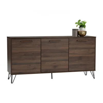 Furniture Direct ALESANA 160cm Rattan Door Sideboard-Oak