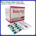 Men tiêu hóa Biolac Plus tăng cường hệ tiêu hóa , giảm đau bụng đầy hơi hộp 100 viên giao mẫu ngẫu nhiên. 