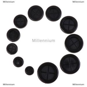 [COD] Millennium 10Pcs Blanking Rubber Wiring Grommets Hole Plug Electrical Wire Gasket 16mm 20mm 22mm 25mm 27mm 30mm 32mm 35mm 38mm 40mm 42mm Double Sided Environmental Protection