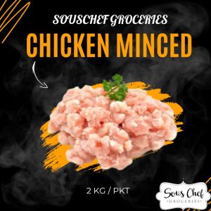 FROZEN CHICKEN MINCED 2KG/PKT FROZEN MEAT