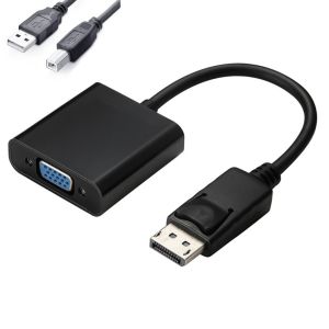 Cáp Chuyển Đổi DisplayPort Sang VGA 1080P Tặng 1 cáp máy in dài 15M