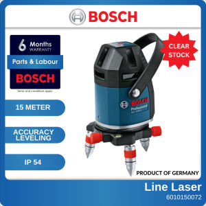 Bosch GLL8-40E SET Self Levelling Line Laser 40M ±0.1mm 0601063HB1 Laser Level