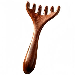 Meridian Massage Comb Anti-static 6-Claw Head Massager Promote Blood Circulation Body Gua Sha Tool