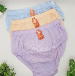 MOU - Olivia Celana Dalam Jumbo XXXXL Wanita Dewasa Lusinan Murah Bahan Katun Isi 12pcs 6pcs dan 3pc
