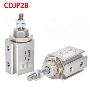 CDJP2B Double Acting Aluminum Alloy With Magnet Needle Type Pneumatic Cylinder CDJP2B Bore6 10 16mm Stroke5/10/15/25/25mm-D