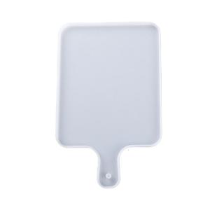 Handicrafts Ornaments Tea Tray Casting Mold DIY Crafts Serving Board UV Epoxy Mold Handmade Coaster Resin Casting Mold