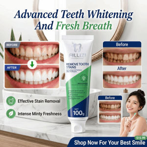 Probiotic Toothpaste Whitening Enzyme Toothpaste Removal Yellow Stains Restoring Damaged Gums Freshens Breath Oral Teeth Clean