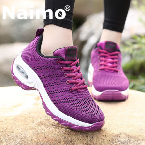 MIKEJIE Hiking Shoes Plus Size 35-42 Sport Shoes For Women Summer Fashion Women Sports Shoes Sneakers Casual Flying Woven Shoes