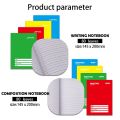 10pcs ZOFDA YARN A5 writing Composition notebook 80 Leaves 4Color giveaways for kids notepad. 