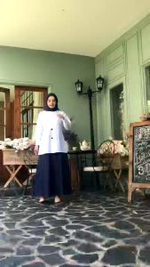 Gamis Kerja Hitam Putih Toyobo PDH: Seragam Pemda & Desain Profesional