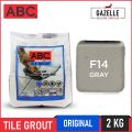 ABC Tile Grout Original Bonding Solution 2kg -  Gray F14. 