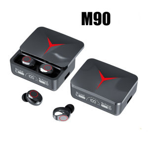 ชุดหูฟังบลูทูธเอ็ม90อายุการใช้งานแบตเตอรี่ที่ยาวนานแบตเตอรี่สูงลดเสียงรบกวนไร้สายชุดหูฟังบลูทูธ Slide Cover in-Ear Headphones M90 Bluetooth Headset Long Battery Life High Battery Wireless Noise Reduction True Wireless Bluetooth Music Earphone