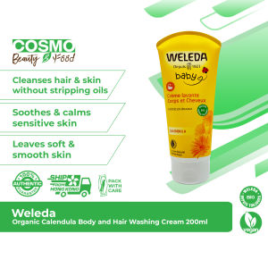 Weleda [Exp.03/2026] Organic Organic Calendula Body and Hair Washing Cream 200ml [Shampoo]