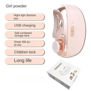 Electric Automatic Nail Clipper with Light Rechargeable Fingernail Trimmer Nail Clipper for Smooth and Safe Manicures