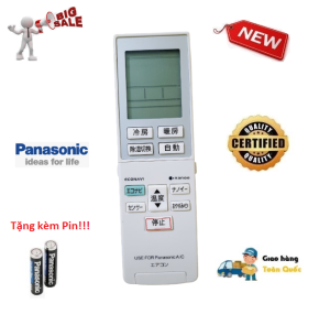 Remote Điều khiển điều hòa Pa_na_so_nic hàng nội địa nhật bãi - Hàng mới 100% Tặng kèm Pin