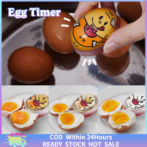 Kitchen Egg Timer Tool Reusable Perfect Color Changing Egg Timer Hard Boiled Egg Timers Yellow [Fast Delivery]