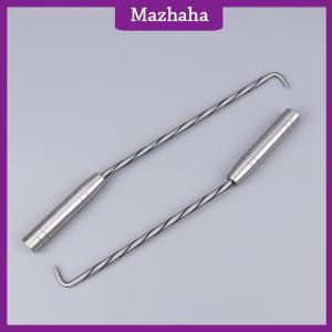 Mazhaha Construction Hook Thread Rebar Tie Wire Twister with Hook Stainless Steel Flexible Rotation Hand Binding Steel Bars Hand Tool