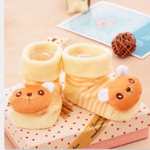 BBKid 🦄️ Newborn Baby 0-12M 3D Cartoon Cotton Socks ZR001