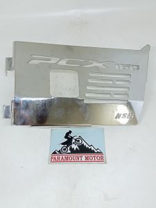 Cover engine / tutup pelindung bawah mesin PCX 160 model kotak chrom