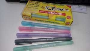 Standard Pen - Castello Ice Gel 0.4 hitam (Pulpen PenaBallpoin) - pcs