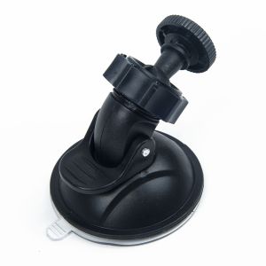 Gracekarin Car Dash Camera Suction Cup Mount Rotating Ball Head Bracket Holder With 6mm Screw Black Plastic Stand For Video Recorder NEW