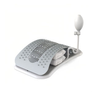 Orthopedic Back Stretcher Lumbar Support Air Cushion Adjustment Back Cracking Device for Back Pain Relief Spine Decompression