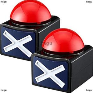 [COD] hegu 2023 New Game Answer Buzzer Alarm Button With Sound Light Trivia Quiz Got Talent Buzzer