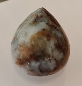 Colorful Agate Teardrop Pendant