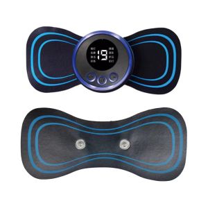 EMS Smart Mini Cervical Spine Massage Paste Electric Neck Massager || Portable Electric Muscle Stimulation Device