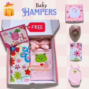 Hampers bayi set kado bayi perempuan bedong bayi murah kado lahiran bayi terbaru gift set jumper