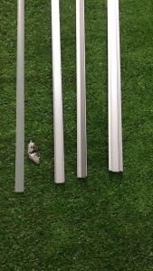 Thanh nhôm định hình gắn led dán led thanh 12v máng nhôm định hình gắn nổi âm góc