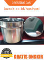 Dressing Jar Stainless Steell kom kapas 8 cm. 