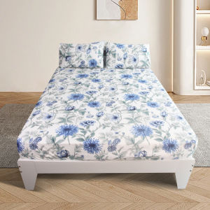 ชุดนอนผลิตจากผ้าคอตตอน 100 % ใช้สำหรับเตียงขนาด 4 ฟุต/ 5 ฟุต/ 6 ฟุต