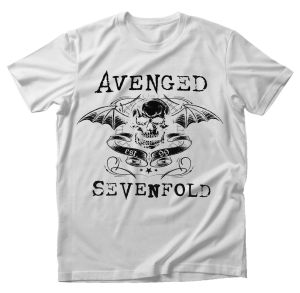 T-Shirt - AVENGED SEVENFOLD Kaos Distro Musik BAND Premium Bahan 24s