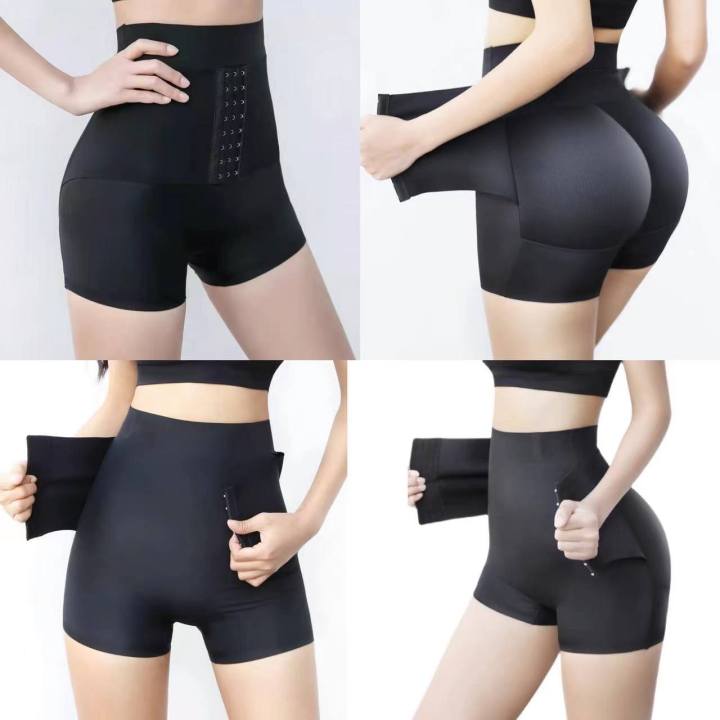 JD.PH Women's Padded Seamless Shapewear Panties Hip Enhancer Underwear  Shaper Shorts