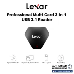LEXAR RW550 Professional CFexpress Type B / SD USB 3.2 Gen 2 Card