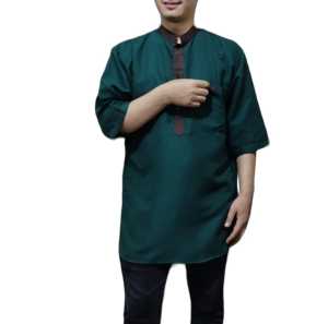 Baju koko kurta dewasa/baju koko katun/koko bordir/koko katun/koko terbaru/baju muslim pria/fashion muslim dewasa