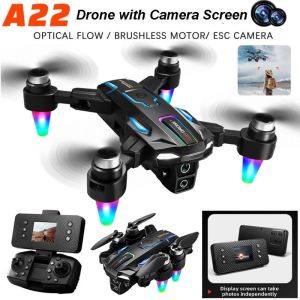 LUZMAR 5g Hd Aerial Photography A22 Max Drone Wifi Optical Localization 8k Esc Dual Camera Obstacle Avoidance Quadcopter Rc Drone