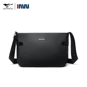 SEPTWOLVES High-quality mens crossbody bag waterproof Oxford ipad side bag for men Work Office Outdoor casual cross body shoulder bag male