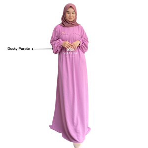 Nararaya Gamis Crinkle Mutiara Dress Kondangan Kekinian NAGITA Dress