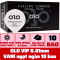 Bao Cao Su Durex Invisible Siêu Cực Mỏng Hộp 10 Cái. 