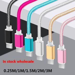 SeasTina Cáp sạc nhanh bện nylon cao cấp cho Android và thiết bị Apple