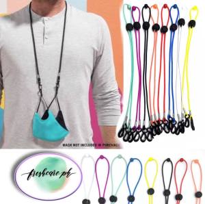 Plastic Hook Hanging Rope Face Mask Lanyard Mask Holder Adjustable Facemask Strap Extender for Men and Women and Kids