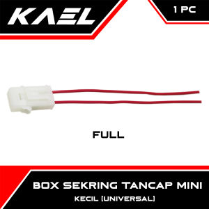 Rumah Sekring Tancap Kecil Universal Dudukan Sekering Sikring Fuse Box Mini Untuk Semua Jenis Motor