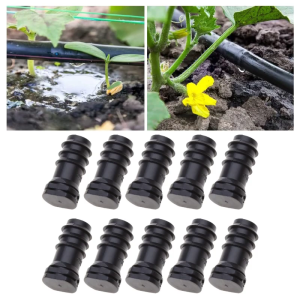 10Pcs Garden Hose 16mm Plug End Hose Plastic Hose Closure Irrigation Stopper Drip Irrigation Pipe Fittings